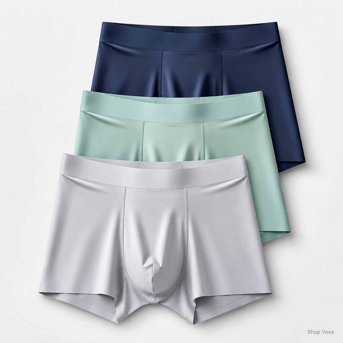 Men's Ultra Soft Ice Silk Lycra Material Comfortable Underwear | Light-Weight | Breathable | Anti-Bacterial